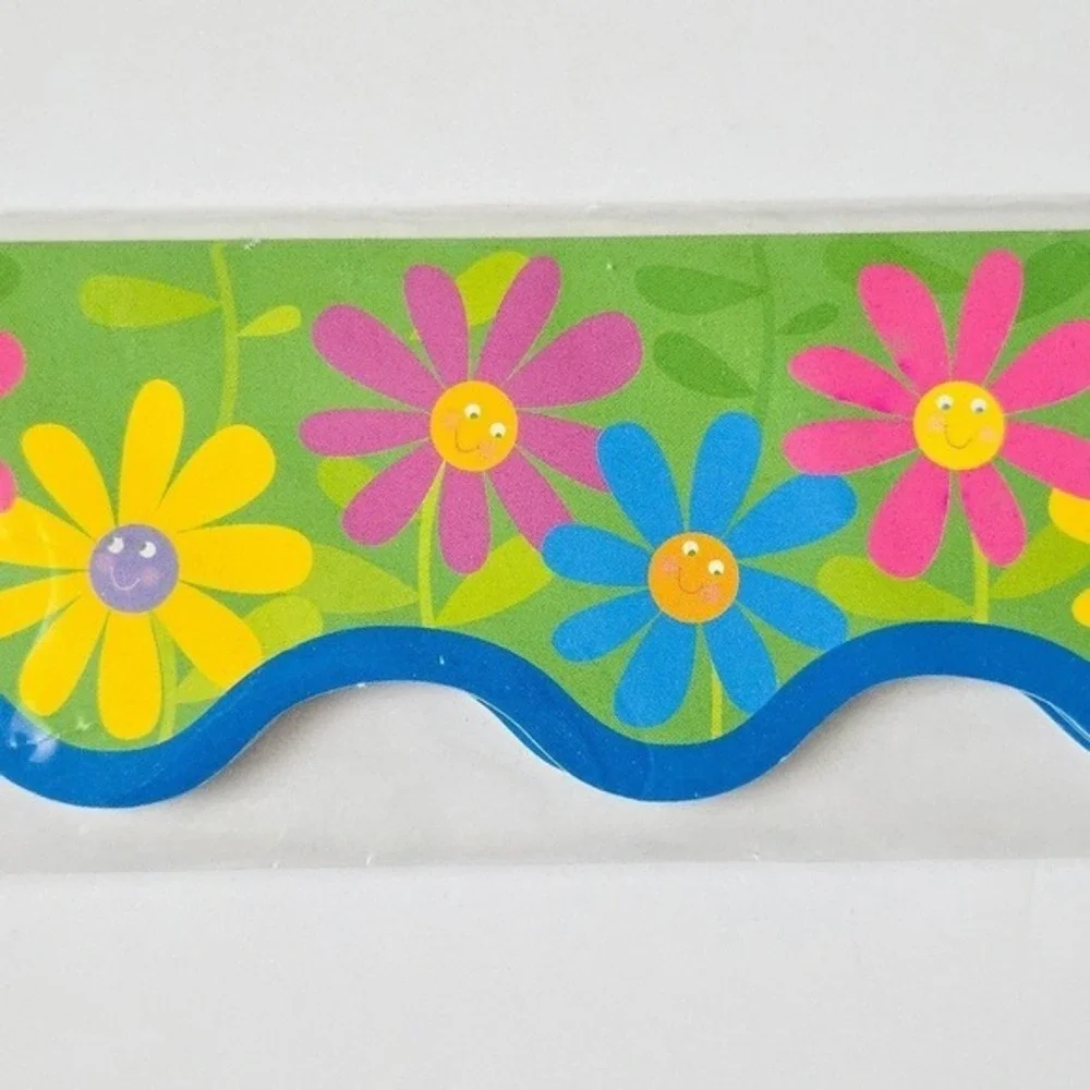 Seasonal Teacher Bulletin Board Border-‎ Spring Floral, Winter Snowflakes, Fall
